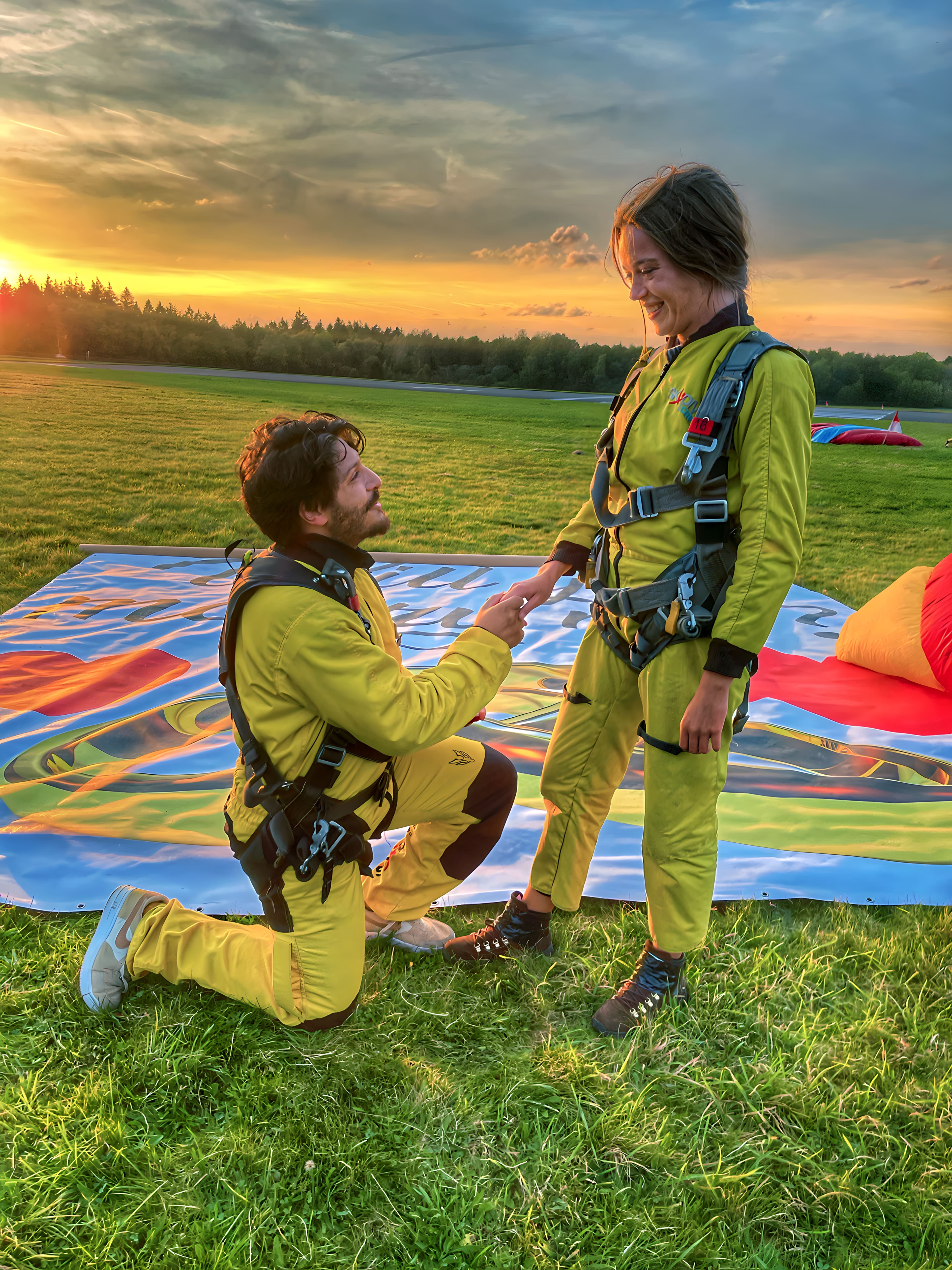 Saut en tandem expérience